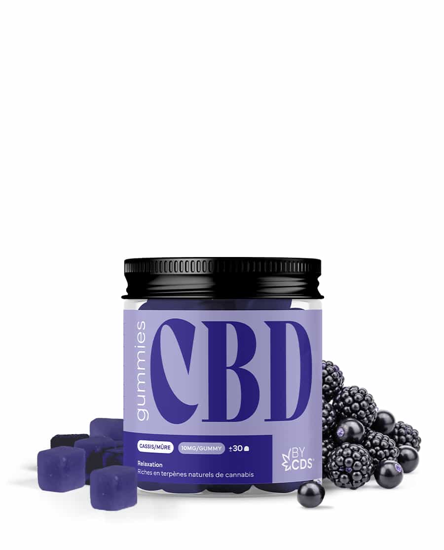 GUMMIES CBD – BONBONS CBD RELAXATION BYCDS® - NATURAL VAPE