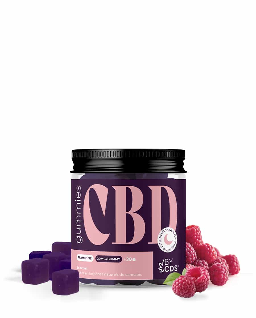 GUMMIES CBD + MELATONINE – SOMMEIL BYCDS® - NATURAL VAPE
