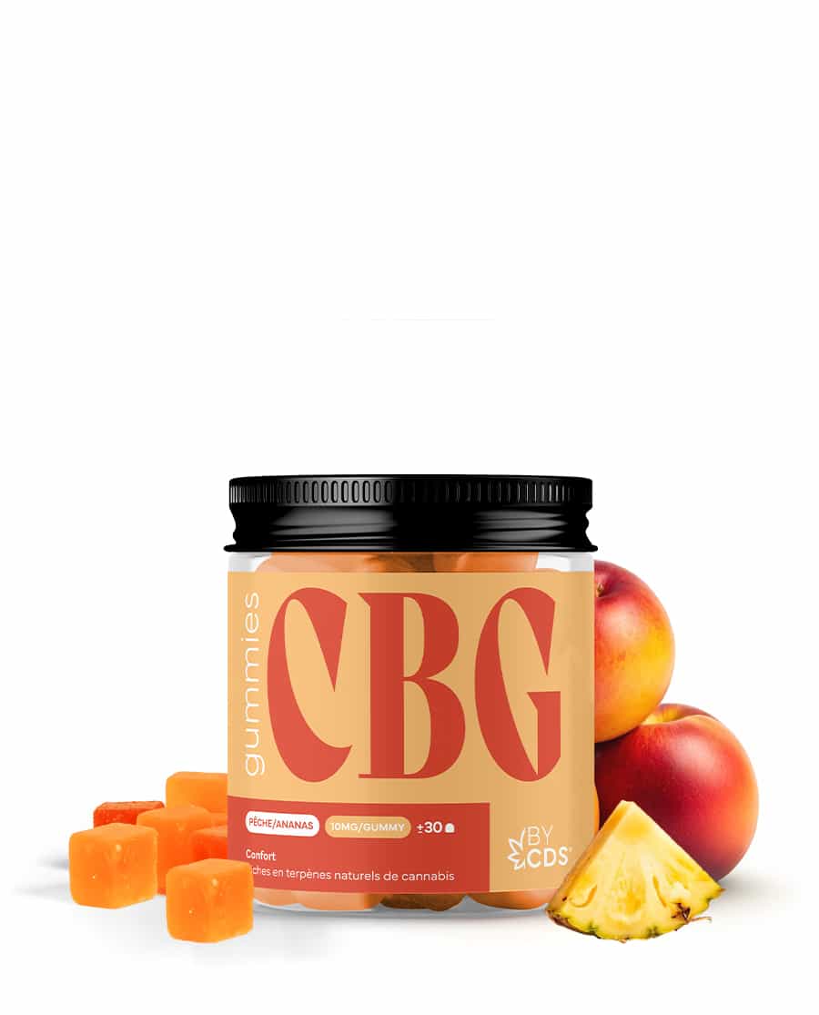 GUMMIES CBG – BONBONS CBG CONFORT BYCDS® - NATURAL VAPE