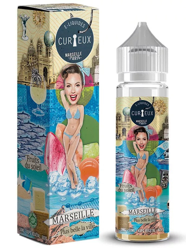 Marseille, Plus Belle La Ville - 50ml - NATURAL VAPE