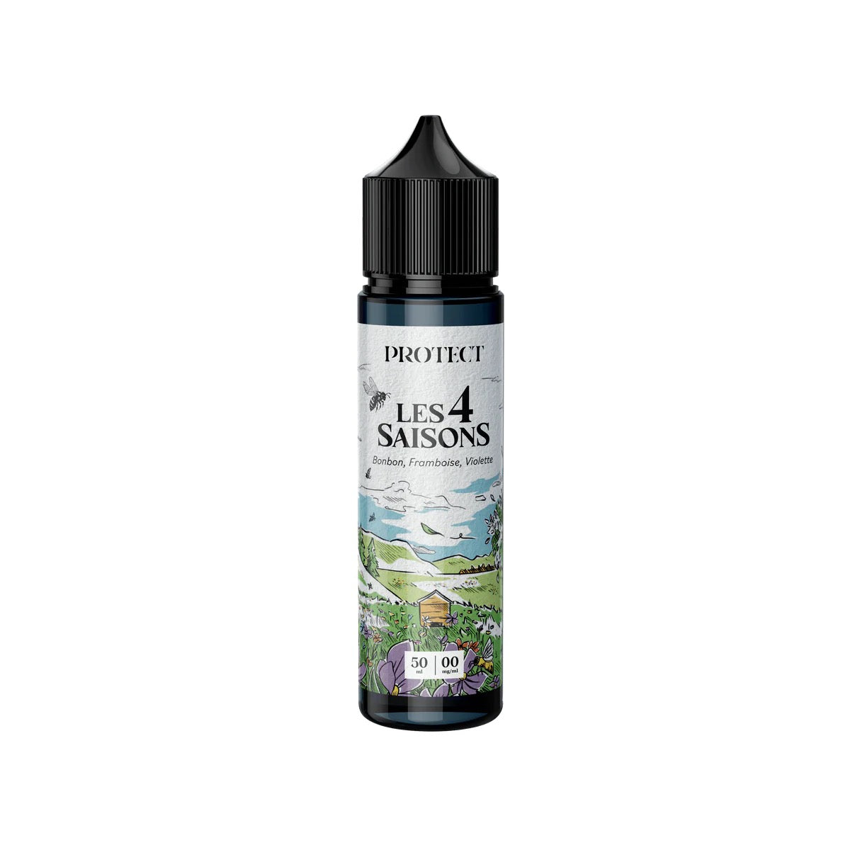 Les 4 saisons BONBON, FRAMBOISE, VIOLETTE - 50ML - NATURAL VAPE