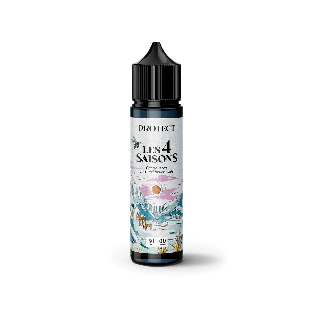 Les 4 saisons CACAHUÈTES CARAMEL BEURRE SALÉ - 50ML - NATURAL VAPE