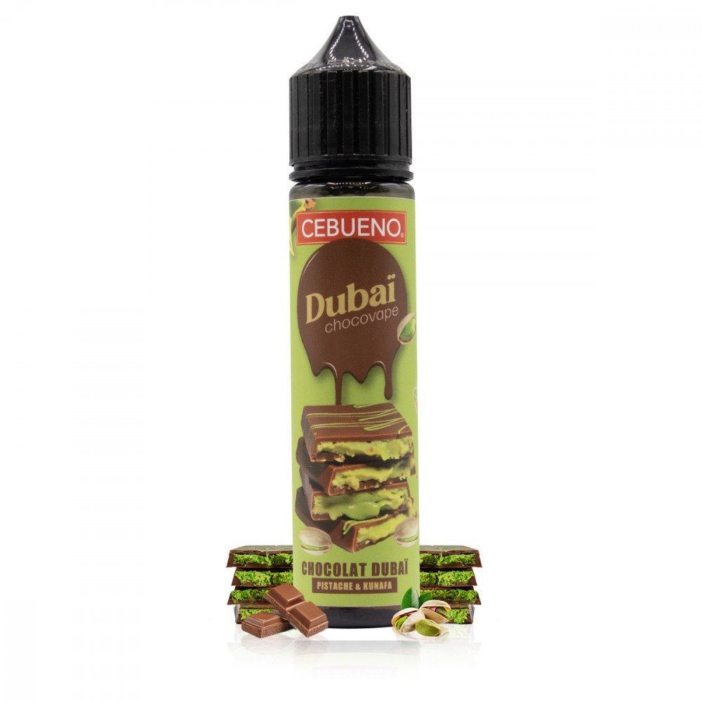 Cebueno E-liquide Dubaï Chocovape 50ml - NATURAL VAPE