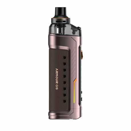 Armour GS by Vaporesso, showcasing sleek design and compact size, perfect for vaping enthusiasts.