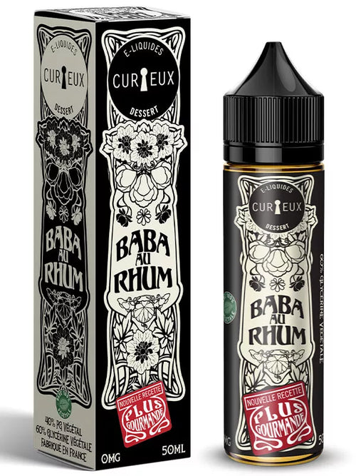 Baba au Rhum - 50ml - RECETTE PLUS GOURMANDE - NATURAL VAPE