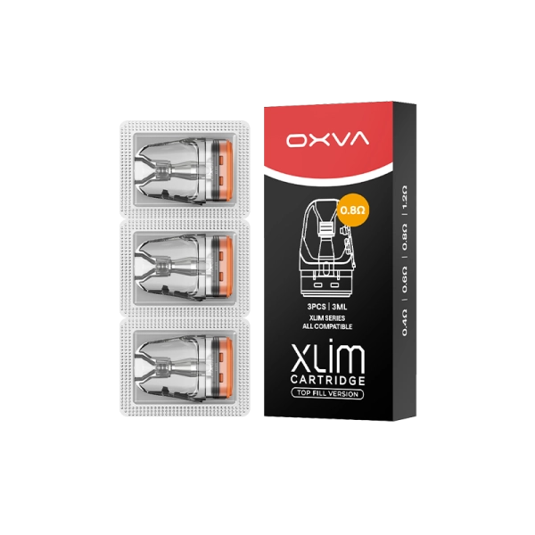 Cartouches Xlim Top Fill V3 0.4/0.6/0.8/1.2Ω 3ml (3pcs) - OXVA - NATURAL VAPE