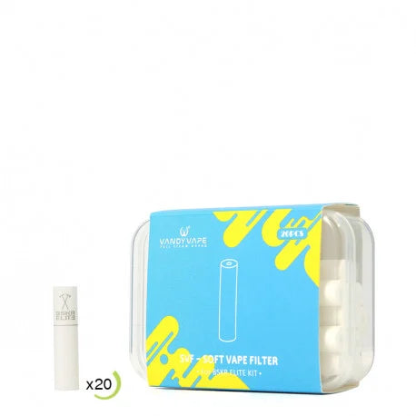 Filtres SVF-Soft BSKR Elite (20pcs) - Vandy Vape - NATURAL VAPE